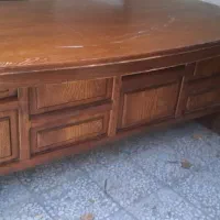 دوعدد میز اداری تمیز