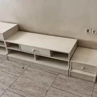 میز تلویزیون تمام mdf سفید|میز تلویزیون|تهران, مجیدیه|دیوار
