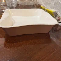 ظروف فرانسوی و اباژور و گلدان طلایی