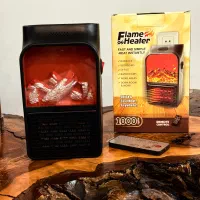 مینی هیتر پریزی Flam Heater 1000W کنترل از راه دور