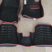 روکش چرم مشکی و کفی