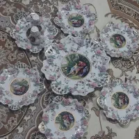 سرویس چای خوری و میوه خوری نو|ظروف سرو و پذیرایی|مبارکه, |دیوار