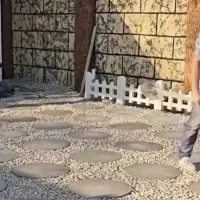 سیمان کاری و نما آلاچیق آبنما