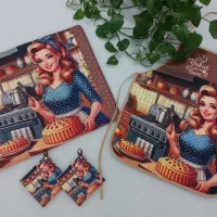 ست آشپزخانه،  نمگیر، پیش بند، دستگیره،  انواع کیف