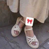 صندل کفش زنونه کرم ومشکی|کیف، کفش، کمربند|قم, امامزاده ابراهیم|دیوار