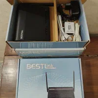 مودم VDSL/ADSL بست‌لینک wifi وای فای دو آنتن نو