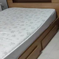 تخت خواب|تخت و سرویس خواب|ابریشم, |دیوار