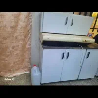 فروش کابینت زیرسینک دوقلوبه همراه کابینت هودوهود
