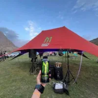 سایبان ستاره ای چادر ستاره ای باند میز