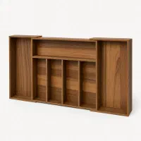 جاقاشقی چوبی کشویی ، داخل کشو رایکا