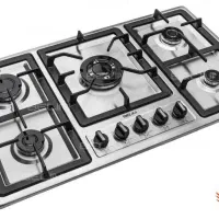 اجاق گاز 5شعله استیل