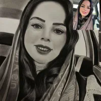 طراحی چهره سیاه قلم|تابلو، نقاشی، عکس|مشهد, موسوی قوچانی|دیوار