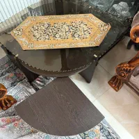 فروش میز ویترین سه طرف شیشه و میز جلو مبلی|بوفه، ویترین، کنسول|تهران, هاشمی|دیوار