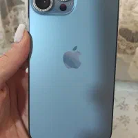 گوشی آیفون ۱۳ پرومکس  رنگ آبی آسمانی