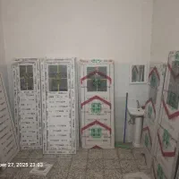 فروش انواع درب و پنجره های پیش ساخته  PVC|مصالح و تجهیزات ساختمان|بردسیر, |دیوار