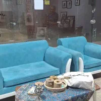 فروش مبل 7نفره با ست میز عسلی 4 تیکه