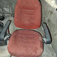 صندلی گردان سالم همراه با میز کامپیوتر|صندلی و نیمکت|محمدیه-قزوین, |دیوار