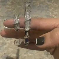 ست دستبند انگشتر استیل