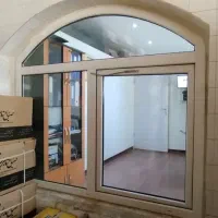 فروش در و پنجره دوجداره UPVC ابعاد بزرگ