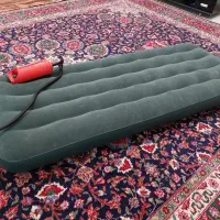 تشک بادی اینتکس به همراه پمپ باد کاملا نو|تشک تختخواب|کرج, فاز ۴ مهرشهر|دیوار