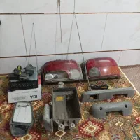 چراغ هواکش ضبط انتن اینه ماشین پراید