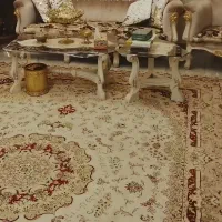 یک جفت فرش ۱۲متری کرم
