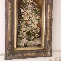 تابلو فرش دستباف چله ابریشم|تابلو فرش|مشهد, هفت تیر (نه دره)|دیوار