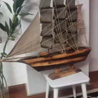 کشتی چوبی بادبانی