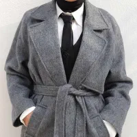 پالتو فوتر طوسی ذغالی