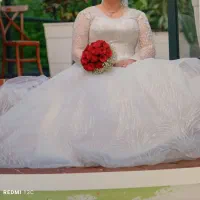 لباس عروس دنباله دار