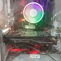 کیس گیمینگ نسل 7 سی پی یو i5 رم 8  m2 512g