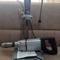 ست خاص و قدیمی METABO آلمان دریل + پایه FBS 1