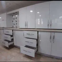 جذابیت کابینت های MDF/با طرح سفید مشکی/698|مصالح و تجهیزات ساختمان|اردبیل, |دیوار