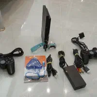 پلی استیشن ۲ فلش خور با دو دسته