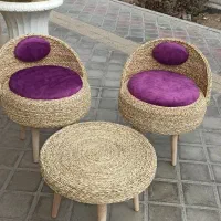 مبل ومیز نهار خوری حصیری|مبلمان خانگی و میز عسلی|خمینیشهر, |دیوار