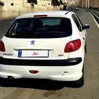 206 تیپ۵ بی رنگ موتور tu5