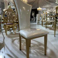 صندلی  نهال تالاری رنگ طلایی