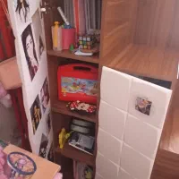 تخت دوطبقه نو پرکاربردودارای کشووکمدهای بزرگ ونو|تخت و سرویس خواب|یزد, |دیوار