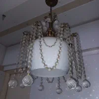 لوستر کریستال تک و یونیک دستساز و شخصی ساز|لوستر و چراغ آویز|ساری, |دیوار