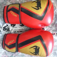 دو جفت دستکش بوکس چرم درجه ۱ نو آکبند