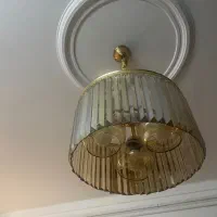 دو عدد لوستر کریستالی اسپرت و شیک سالم