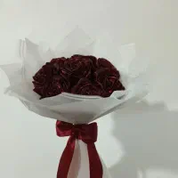 گل مصنوعی روبان‌دار