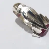 انگشتر نقره یاقوت نو|جواهرات|مینودشت, |دیوار