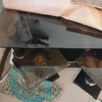 میز جلومبلی شیشه ای