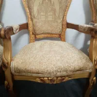 مبل نه نفره با میز های ان .تمیز|مبلمان خانگی و میز عسلی|فلاورجان, |دیوار