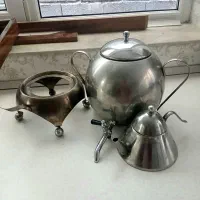 کتری و قوری استیل