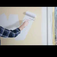 نقاشی ورنک امیزی ساختمان. احدی.