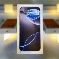 آیفون۱۶پرومکس ۲۵۶ ZA شرکتی مشکی رجیستر Not active