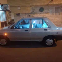پراید مدل ۹۸ بی رنگ شاسی ها پلمپ