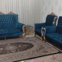 مبل 7 نفره و میز عسلی